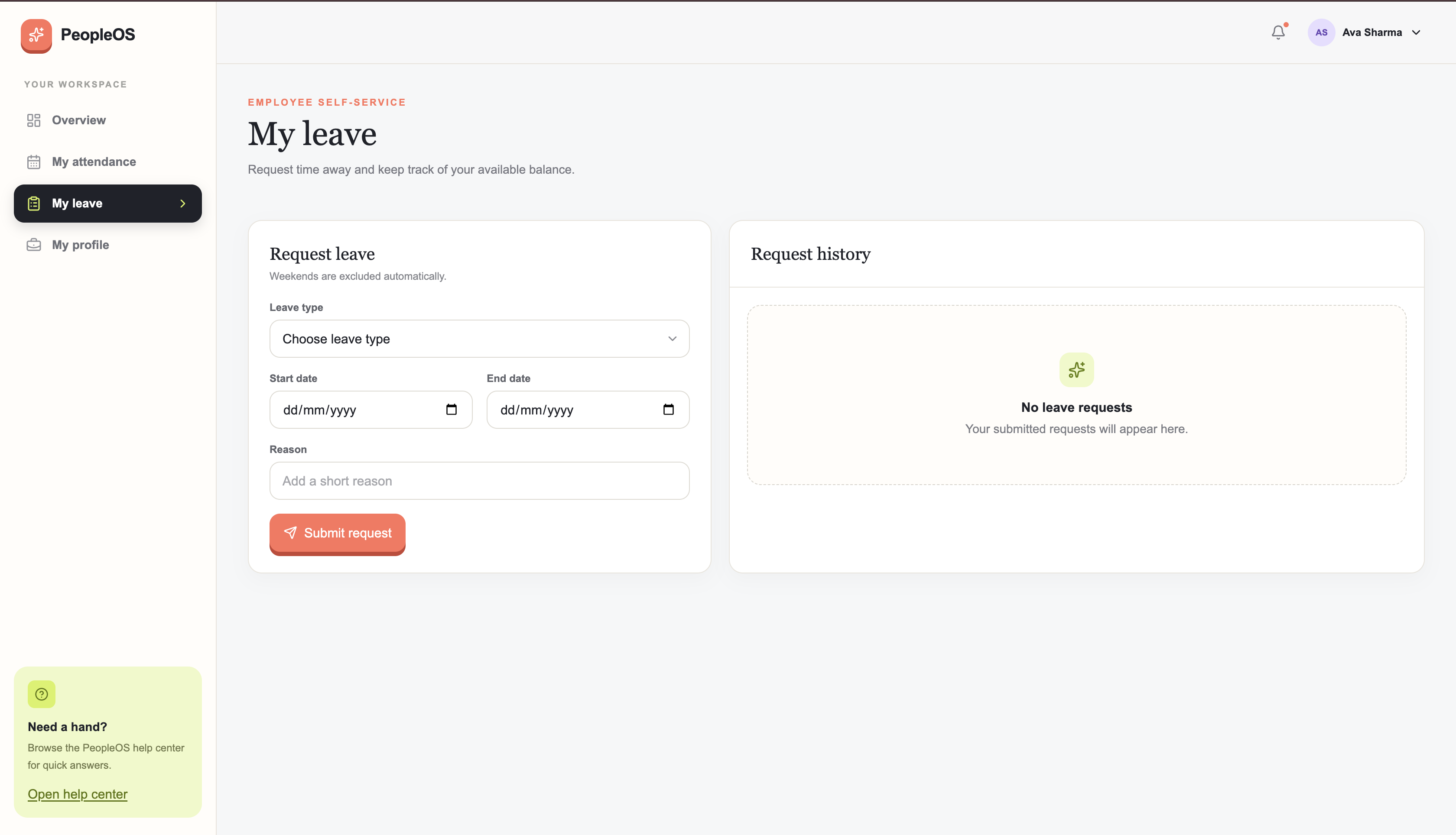 PeopleOS HRMS screenshot 9